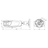 KAMERA IP TC-C382V SPEC:W/E/Y/S/H/2.8MM PANORAMICZNA Full-Color - 8 Mpx 2 X 2.8 mm TIANDY